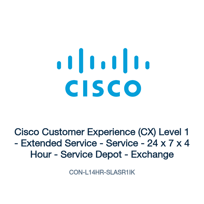 CON-L14HR-SLASR1IK: Cisco Customer Experience (CX) Level 1