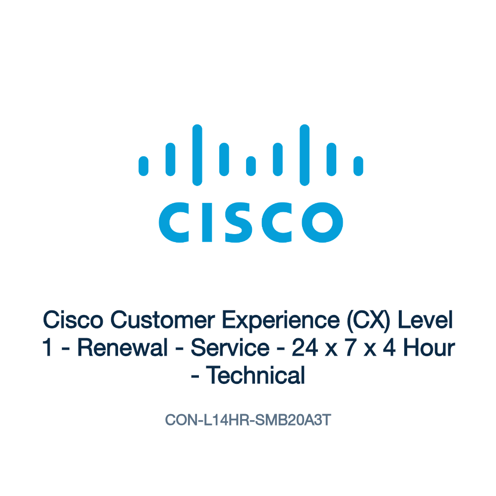 CON-L14HR-SMB20A3T: Cisco Customer Experience (CX) Level 1