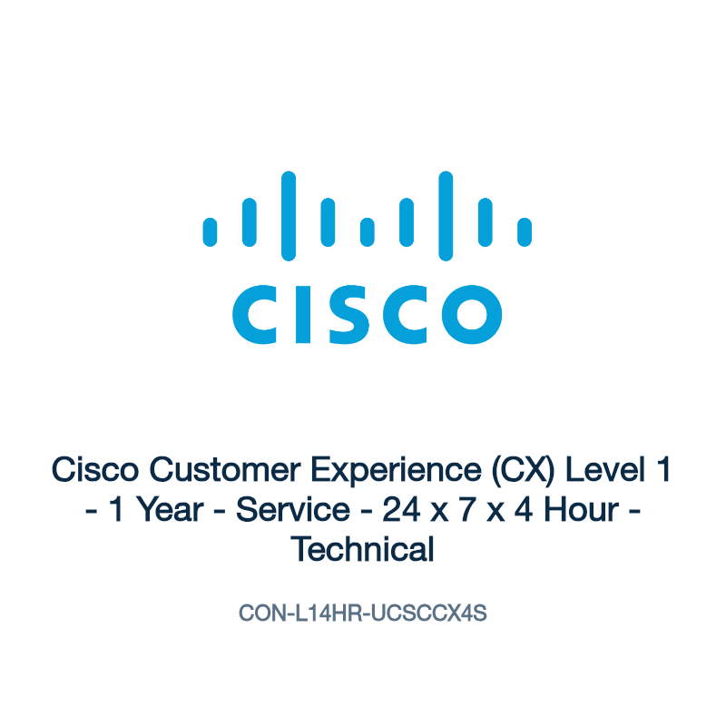 CON-L14HR-UCSCCX4S: Cisco Customer Experience (CX) Level 1