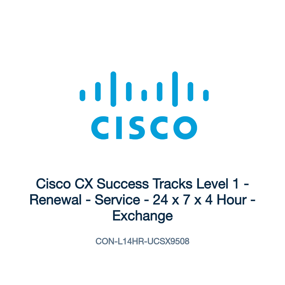 CON-L14HR-UCSX9508: Cisco CX Success Tracks Level 1