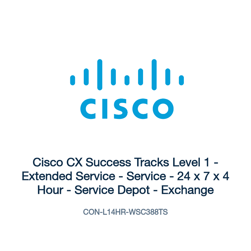 CON-L14HR-WSC388TS: Cisco CX Success Tracks Level 1