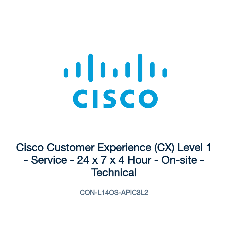 CON-L14OS-APIC3L2: Cisco Customer Experience (CX) Level 1