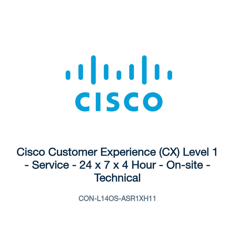 CON-L14OS-ASR1XH11: Cisco Customer Experience (CX) Level 1