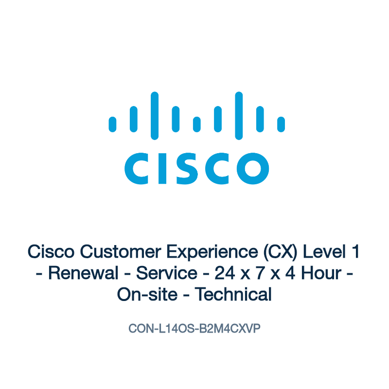 CON-L14OS-B2M4CXVP: Cisco Customer Experience (CX) Level 1