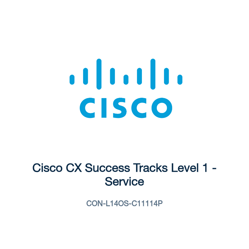 CON-L14OS-C11114P: Cisco CX Success Tracks Level 1