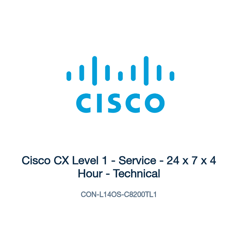 CON-L14OS-C8200TL1: Cisco CX Level 1