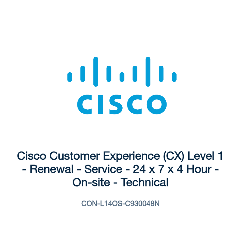 CON-L14OS-C930048N: Cisco Customer Experience (CX) Level 1