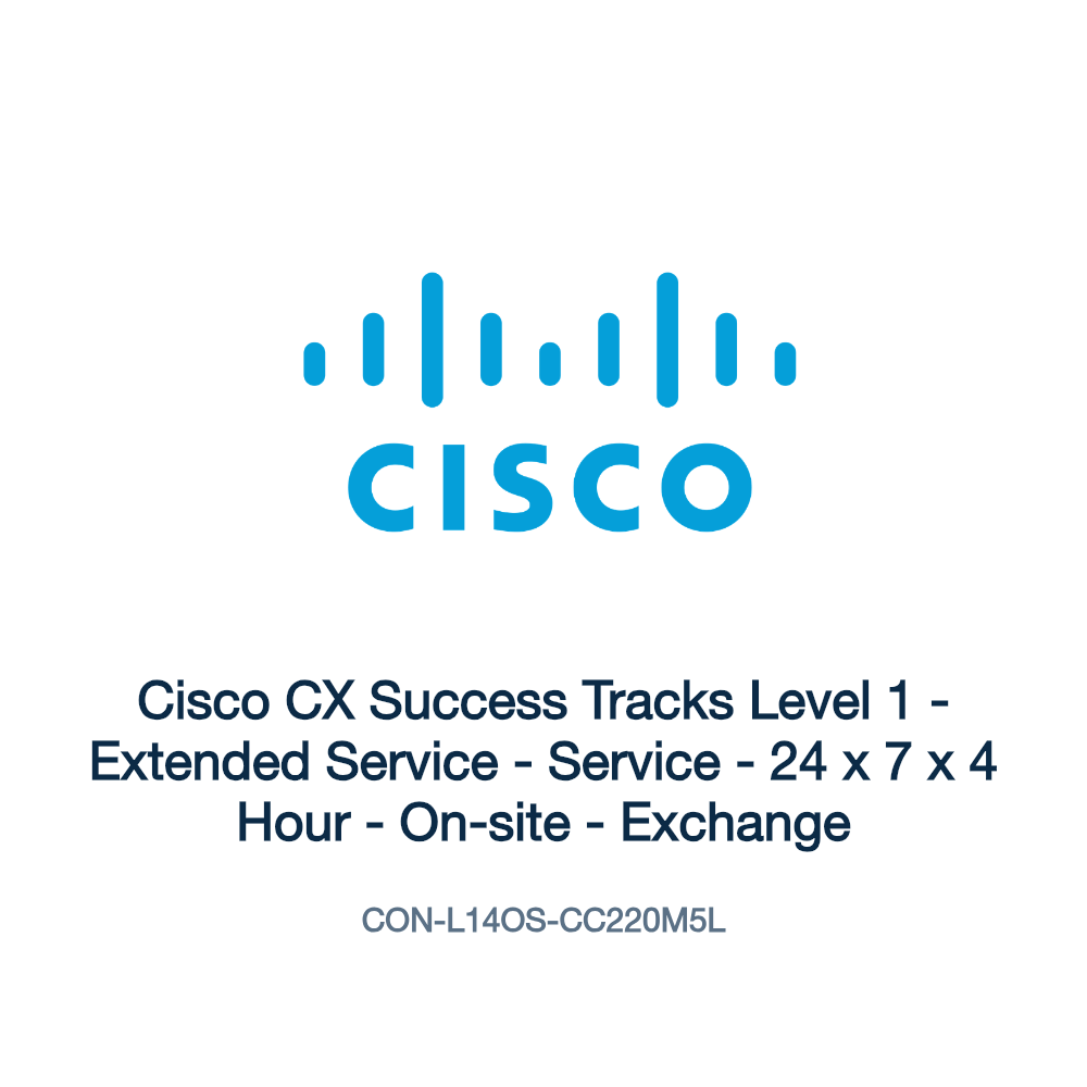 CON-L14OS-CC220M5L: Cisco CX Success Tracks Level 1