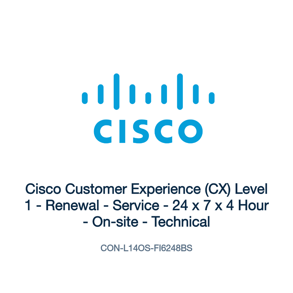CON-L14OS-FI6248BS: Cisco Customer Experience (CX) Level 1