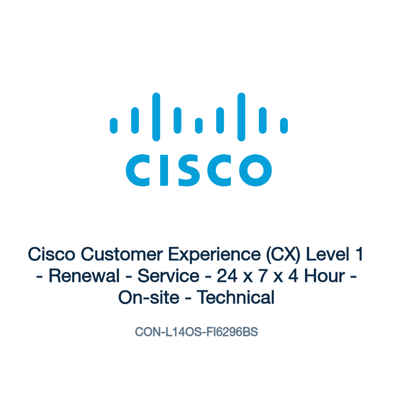 CON-L14OS-FI6296BS: Cisco Customer Experience (CX) Level 1