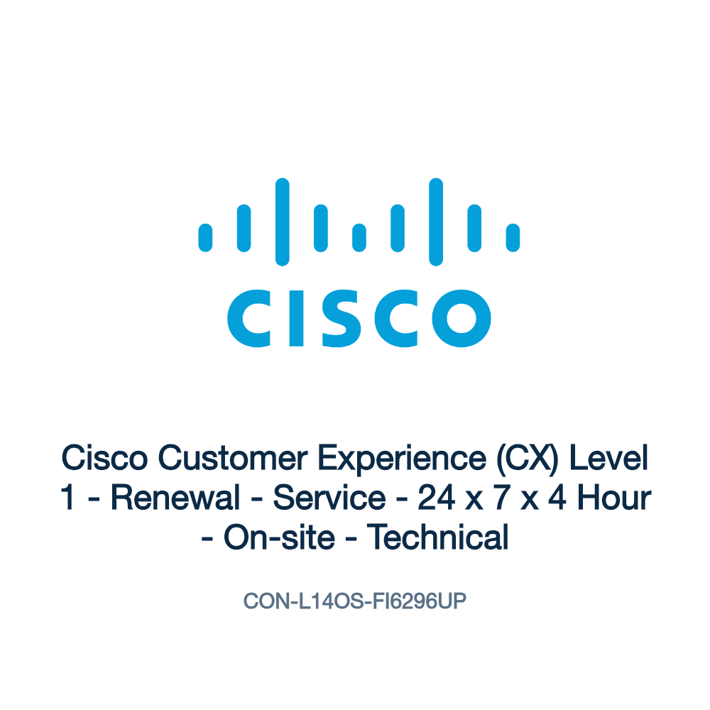 CON-L14OS-FI6296UP: Cisco Customer Experience (CX) Level 1
