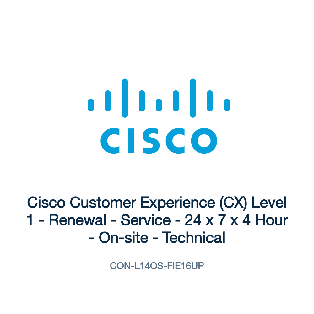 CON-L14OS-FIE16UP: Cisco Customer Experience (CX) Level 1