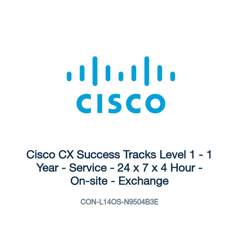 CON-L14OS-N9504B3E: Cisco CX Success Tracks Level 1