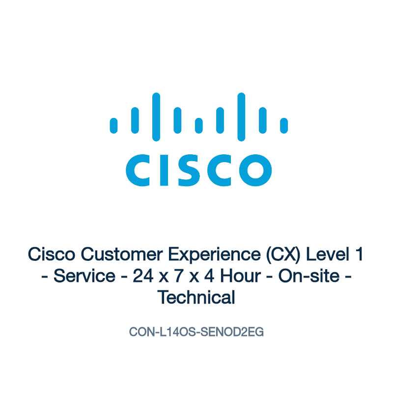 CON-L14OS-SENOD2EG: Cisco Customer Experience (CX) Level 1