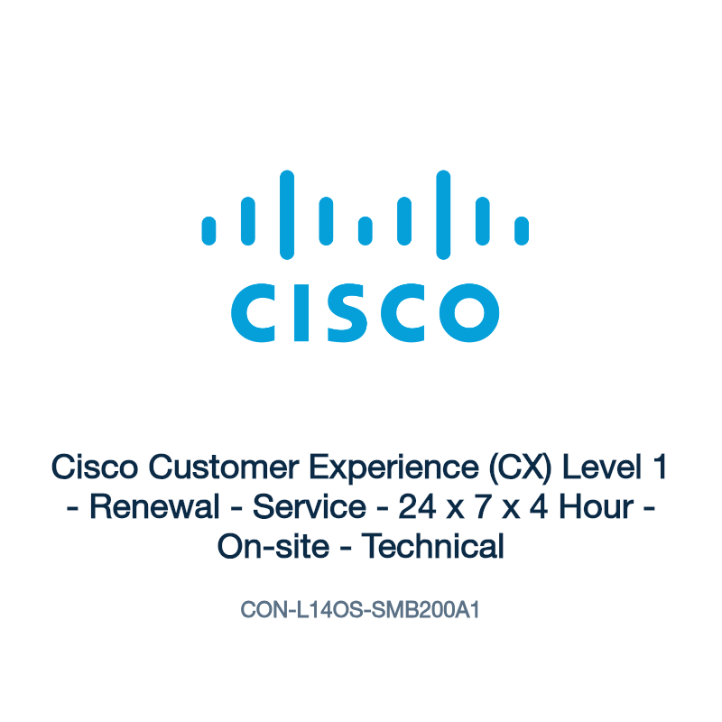 CON-L14OS-SMB200A1: Cisco Customer Experience (CX) Level 1