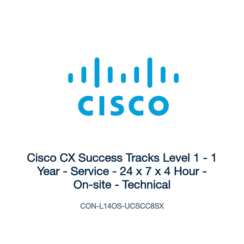 CON-L14OS-UCSCC8SX: Cisco CX Success Tracks Level 1