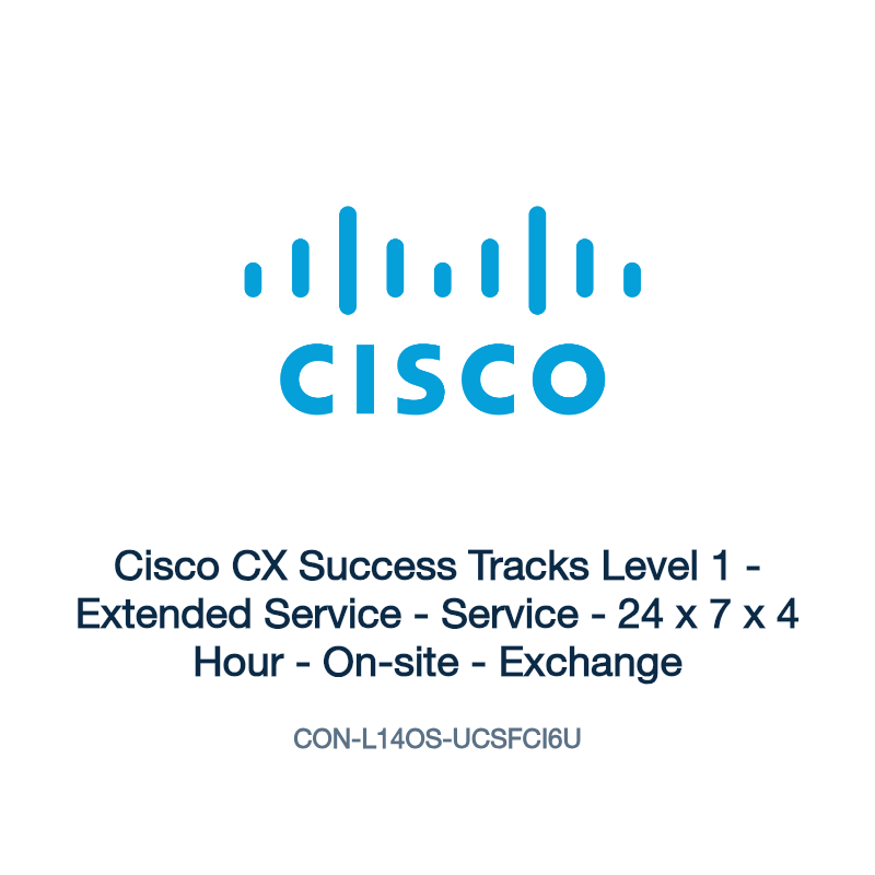 CON-L14OS-UCSFCI6U: Cisco CX Success Tracks Level 1