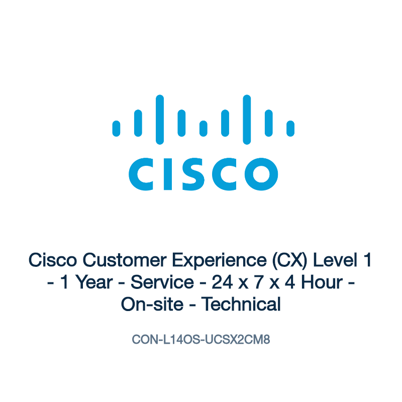 CON-L14OS-UCSX2CM8: Cisco Customer Experience (CX) Level 1