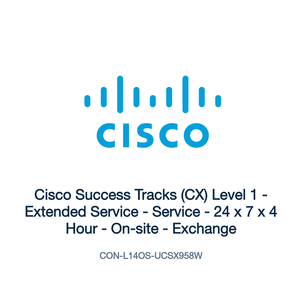 CON-L14OS-UCSX958W: Cisco Success Tracks (CX) Level 1