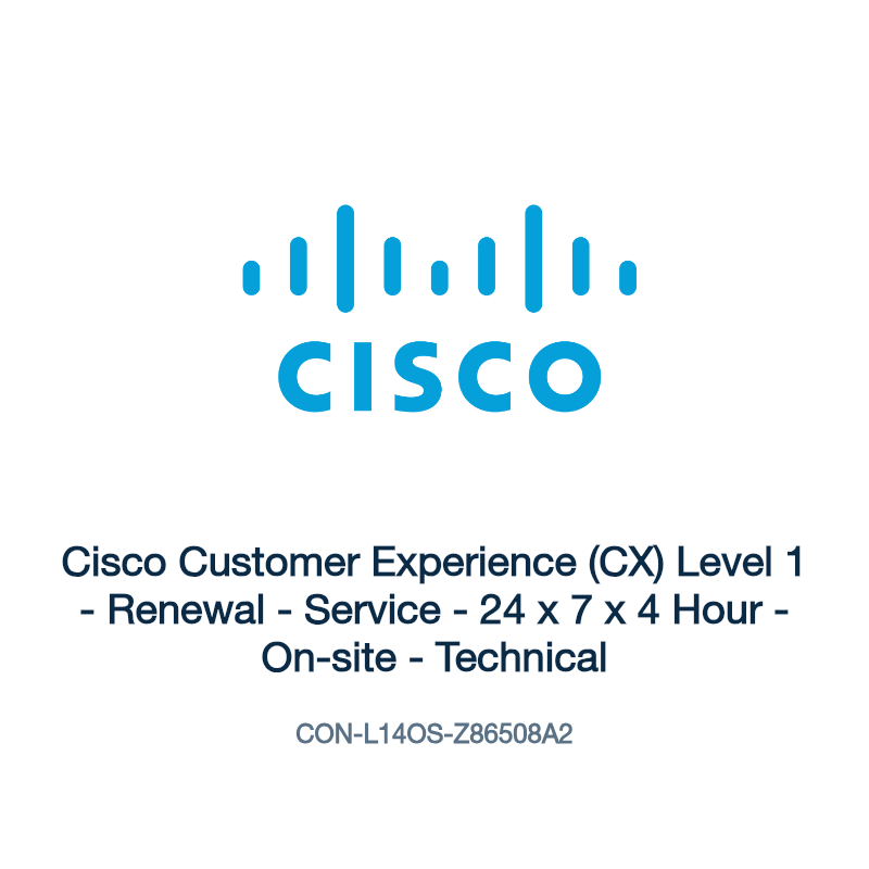 CON-L14OS-Z86508A2: Cisco Customer Experience (CX) Level 1