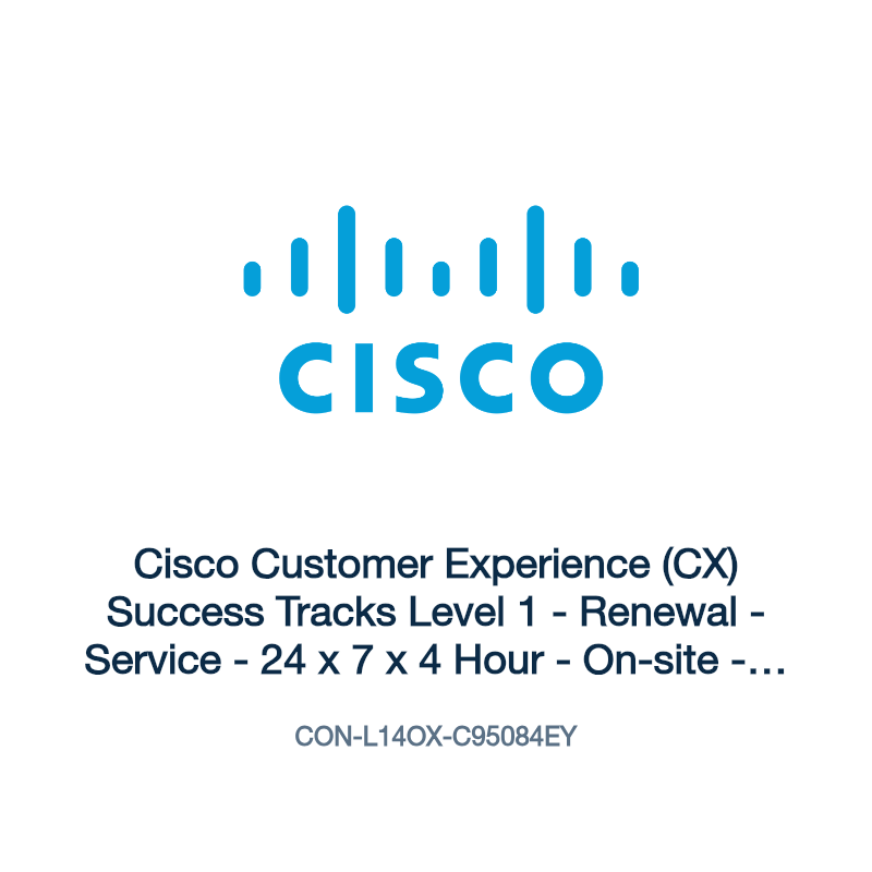 CON-L14OX-C95084EY: Cisco Customer Experience (CX) Success Tracks Level 1