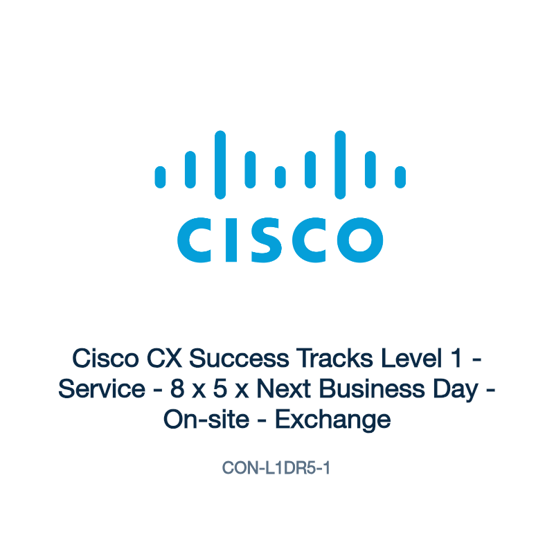 CON-L1DR5-1: Cisco CX Success Tracks Level 1