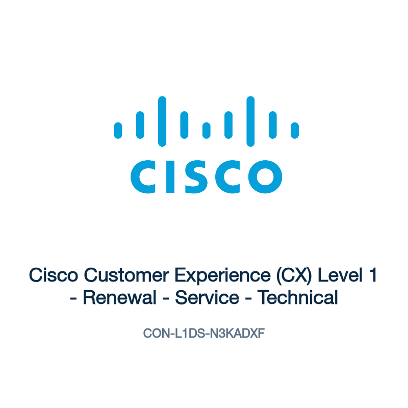 CON-L1DS-N3KADXF: Cisco Customer Experience (CX) Level 1