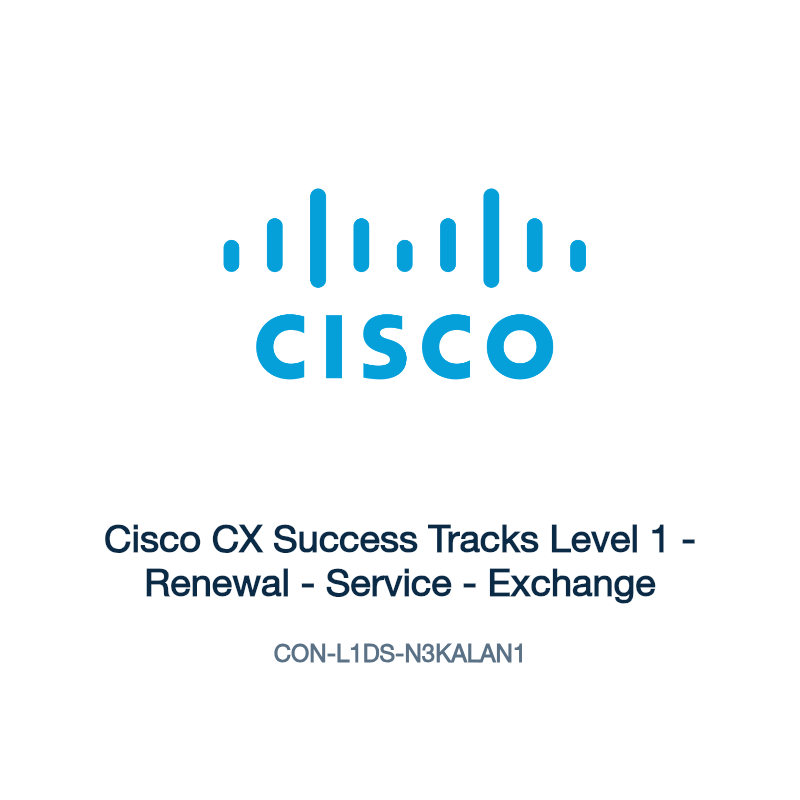 CON-L1DS-N3KALAN1: Cisco CX Success Tracks Level 1