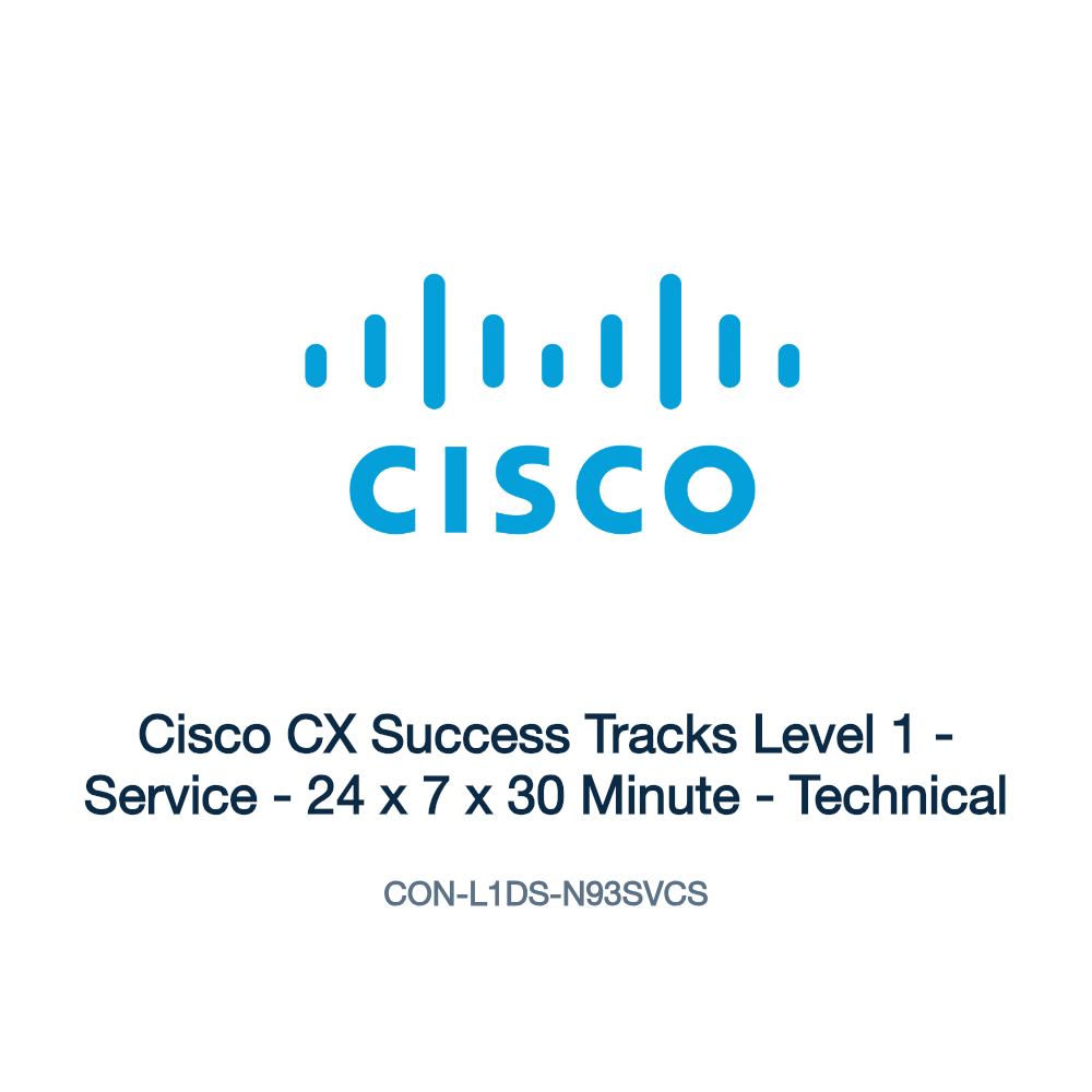 CON-L1DS-N93SVCS: Cisco CX Success Tracks Level 1