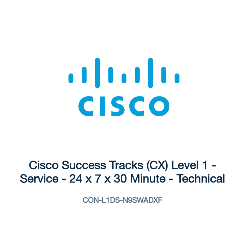 CON-L1DS-N9SWADXF: Cisco Success Tracks (CX) Level 1