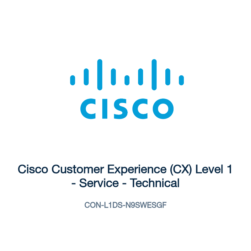 CON-L1DS-N9SWESGF: Cisco Customer Experience (CX) Level 1