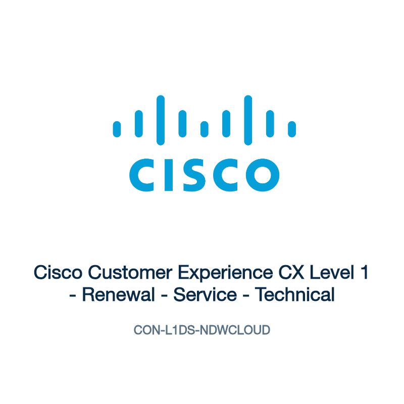 CON-L1DS-NDWCLOUD: Cisco Customer Experience CX Level 1