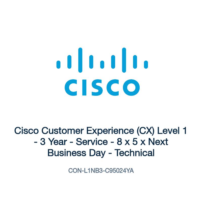CON-L1NB3-C95024YA: Cisco Customer Experience (CX) Level 1