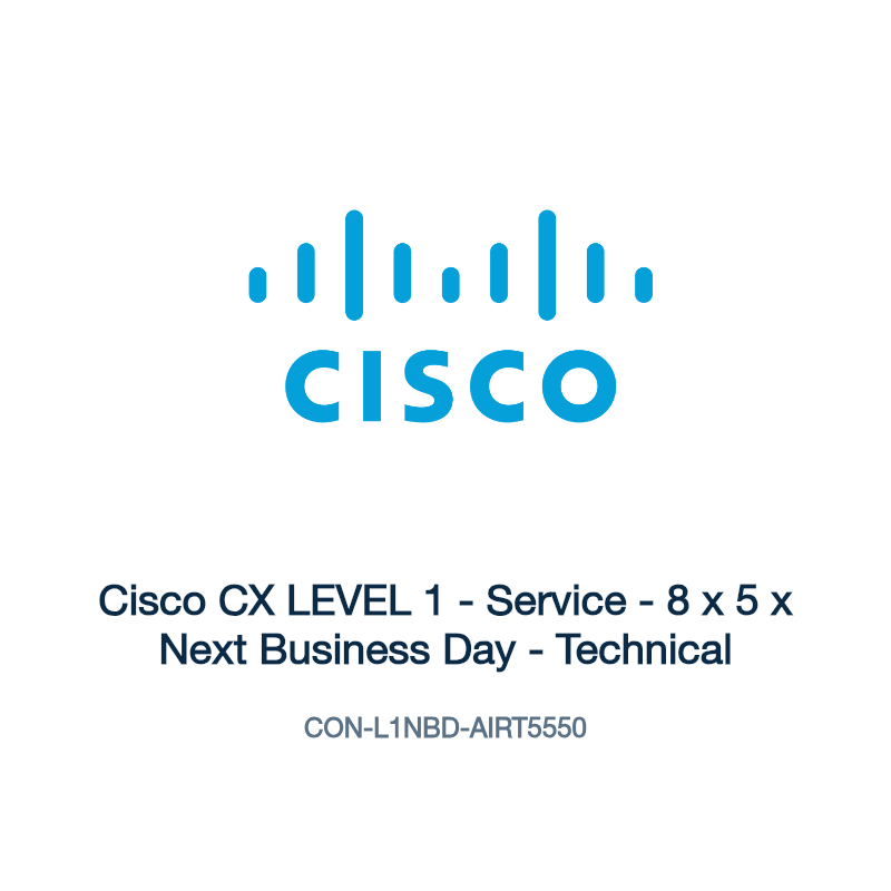 CON-L1NBD-AIRT5550: Cisco CX LEVEL 1