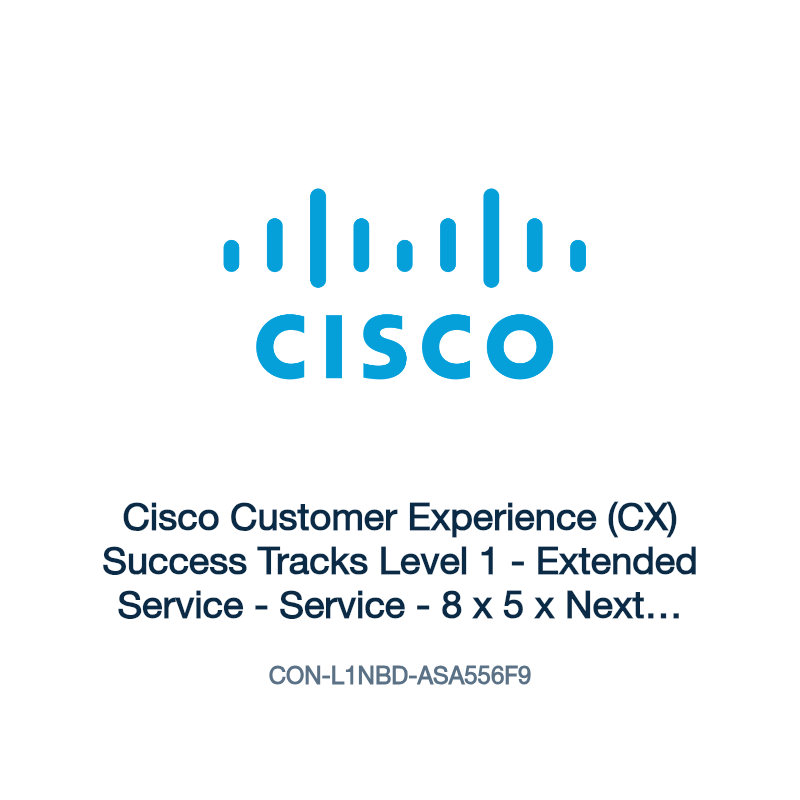 CON-L1NBD-ASA556F9: Cisco Customer Experience (CX) Success Tracks Level 1