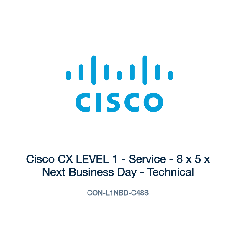 CON-L1NBD-C48S: Cisco CX LEVEL 1