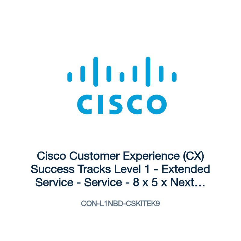 CON-L1NBD-CSKITEK9: Cisco Customer Experience (CX) Success Tracks Level 1