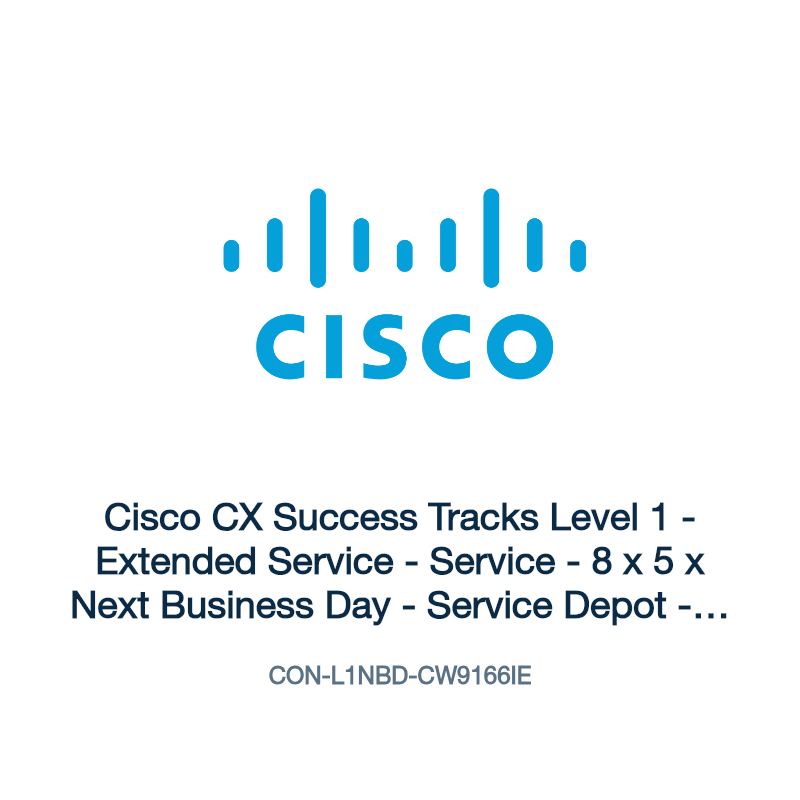 CON-L1NBD-CW9166IE: Cisco CX Success Tracks Level 1