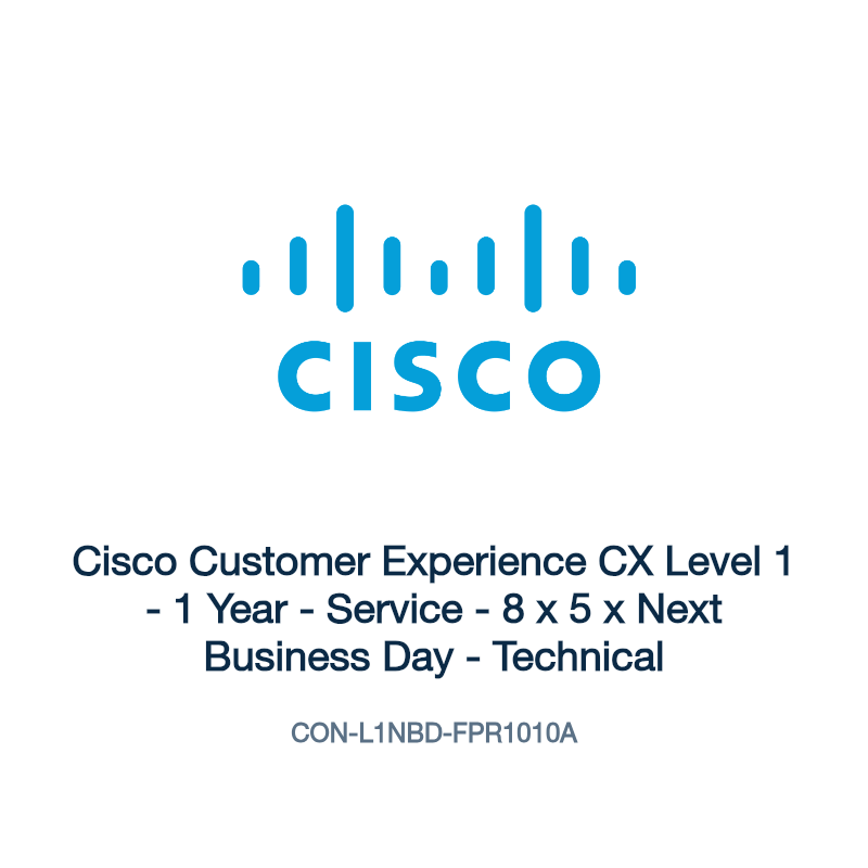 CON-L1NBD-FPR1010A: Cisco Customer Experience CX Level 1