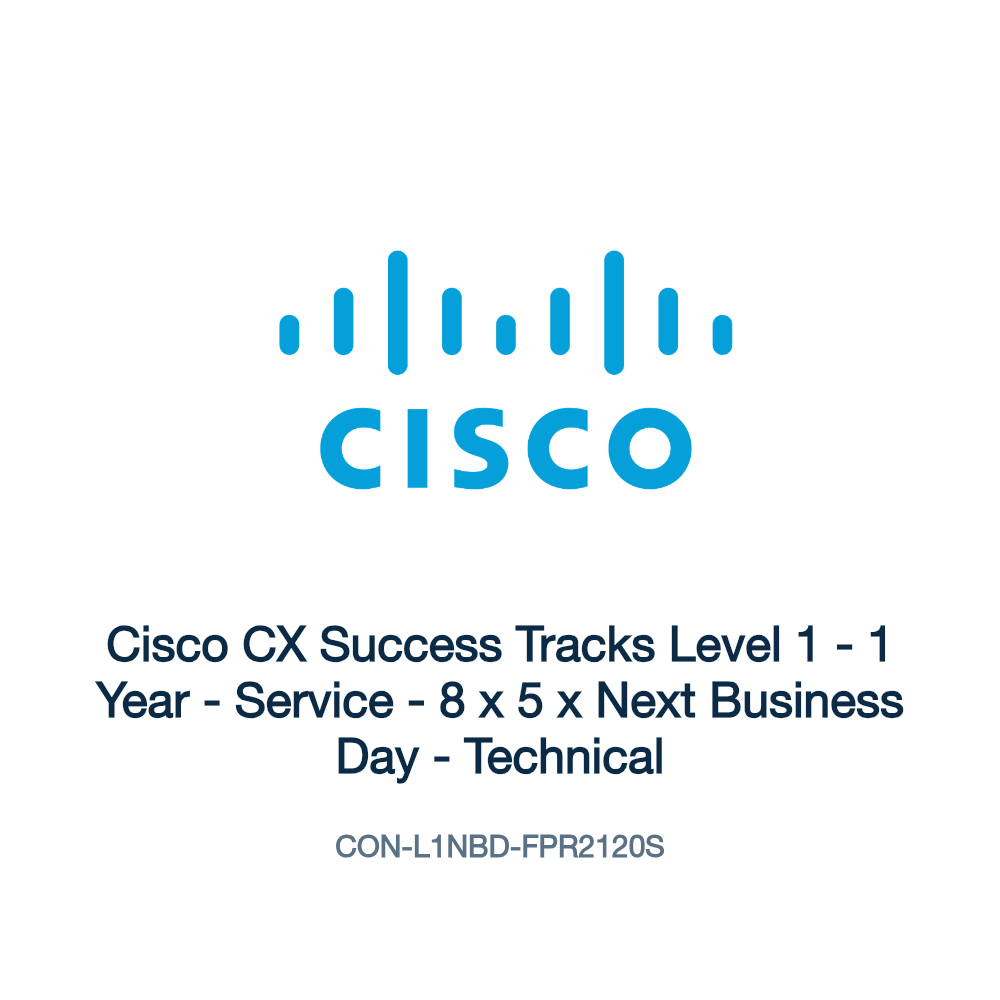 CON-L1NBD-FPR2120S: Cisco CX Success Tracks Level 1