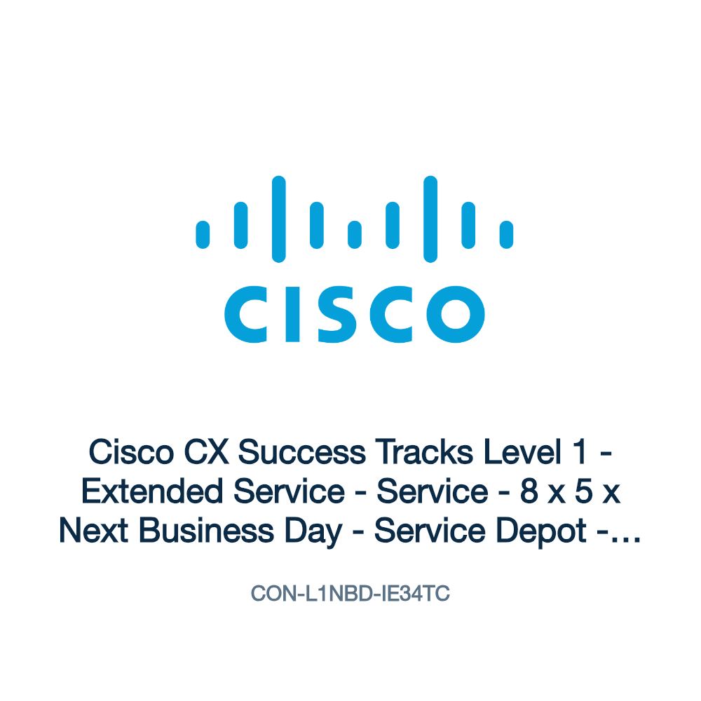 CON-L1NBD-IE34TC: Cisco CX Success Tracks Level 1