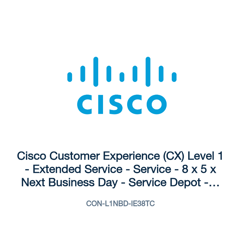CON-L1NBD-IE38TC: Cisco Customer Experience (CX) Level 1