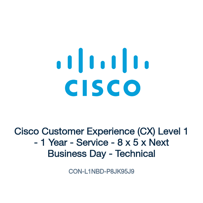 CON-L1NBD-P8JK95J9: Cisco Customer Experience (CX) Level 1