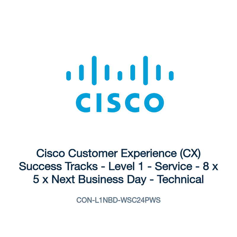 CON-L1NBD-WSC24PWS: Cisco Customer Experience (CX) Success Tracks