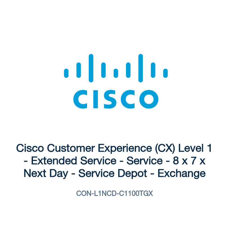 CON-L1NCD-C1100TGX: Cisco Customer Experience (CX) Level 1