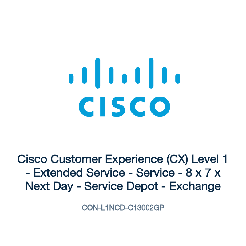 CON-L1NCD-C13002GP: Cisco Customer Experience (CX) Level 1