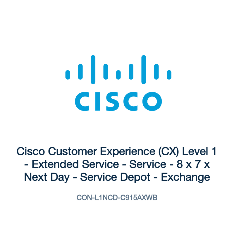 CON-L1NCD-C915AXWB: Cisco Customer Experience (CX) Level 1