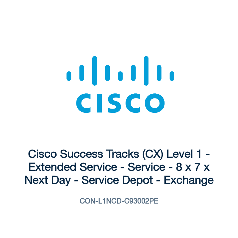 CON-L1NCD-C93002PE: Cisco Success Tracks (CX) Level 1