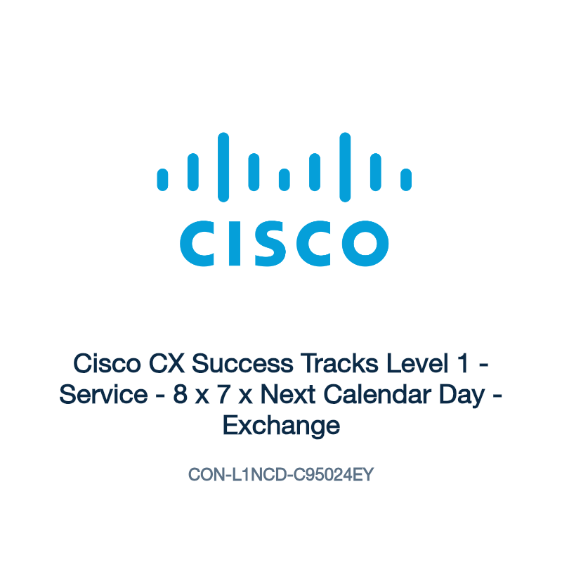 CON-L1NCD-C95024EY: Cisco CX Success Tracks Level 1