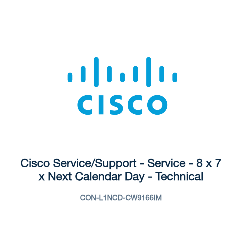 CON-L1NCD-CW9166IM: Cisco Service/Support
